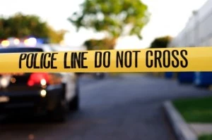 House Explosion Near Ft. Collins Injures Three police line